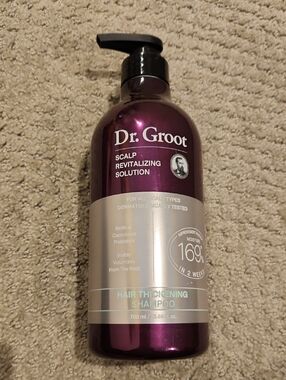 NEW DR GROOT Hair Thickening Shampoo - Scalp Revitalizing Solution (Purple)